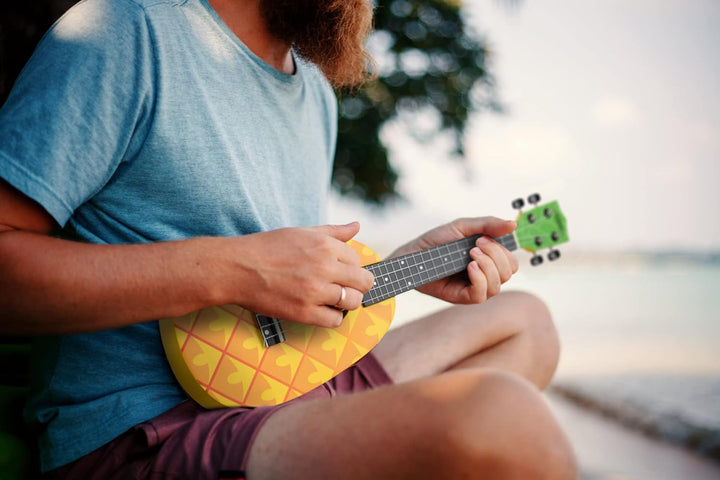 Classic Cantabile UC-240A ANA 24" Konzert-Ukulele Pineapple - 18 Bünde - Mensur: 38 cm (15") - Nylon