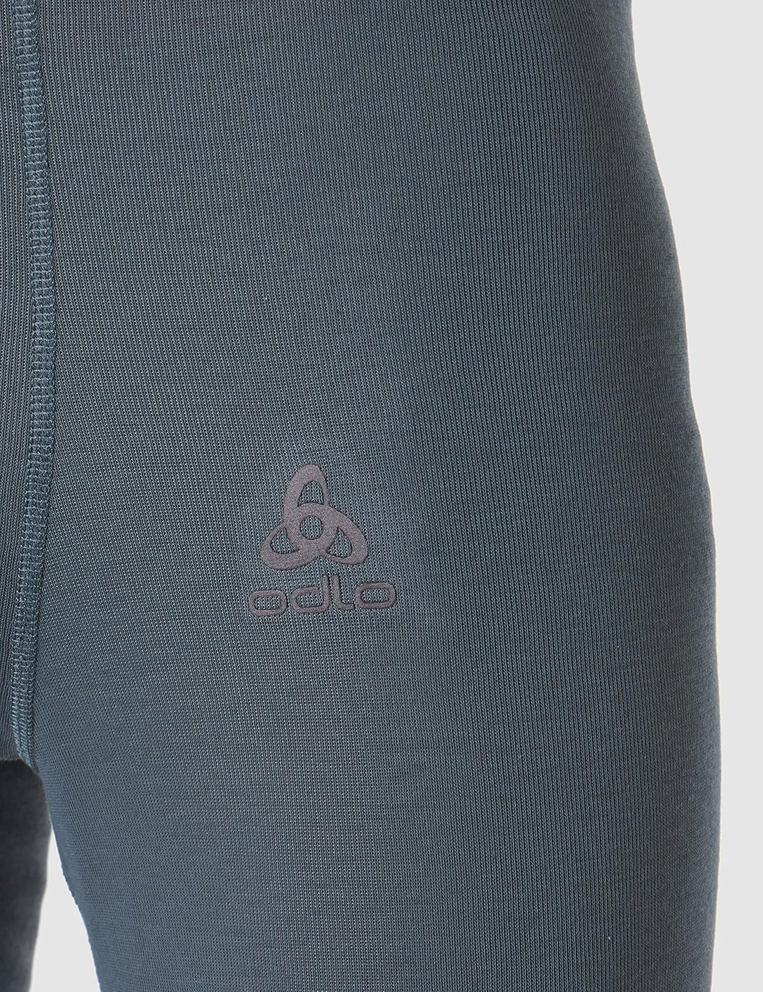 Odlo Bl Bottom Long Active Warm Eco Men's Leggings Dark Grey Melange L, Dark Grey Melange L