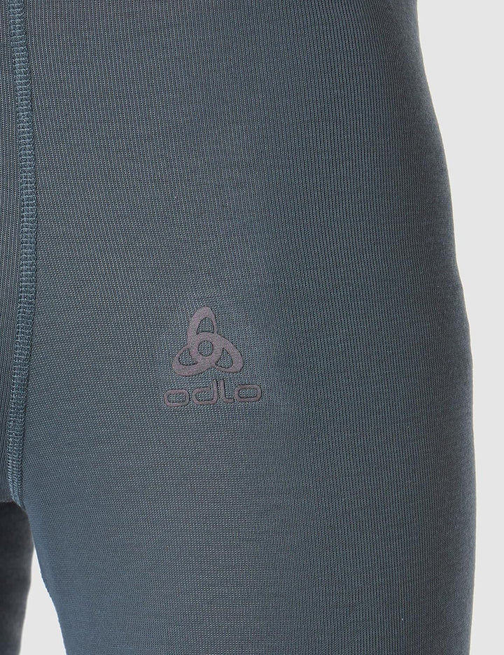 Odlo Bl Bottom Long Active Warm Eco Men's Leggings Dark Grey Melange L, Dark Grey Melange L