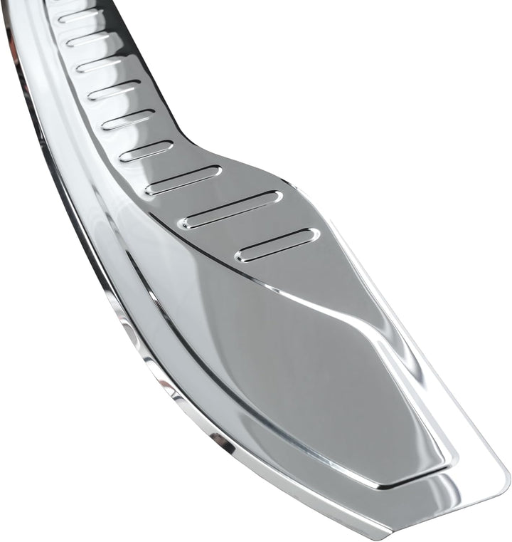 RECAMBO Ladekantenschutz Edelstahl kompatibel für Ford S-Max | WA6 | BJ 2006-2014 - Hochglanz polier