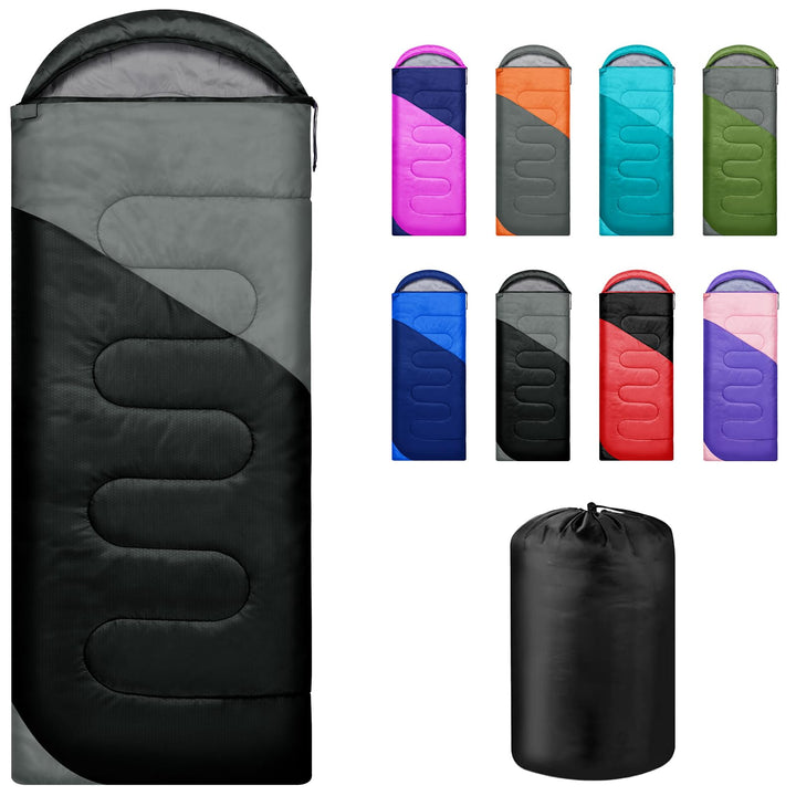 Yarmiene Schlafsack 3-4 Jahreszeiten,Schlafsack Outdoor für Erwachsene und Kinder,Schlafsäcke für Tr