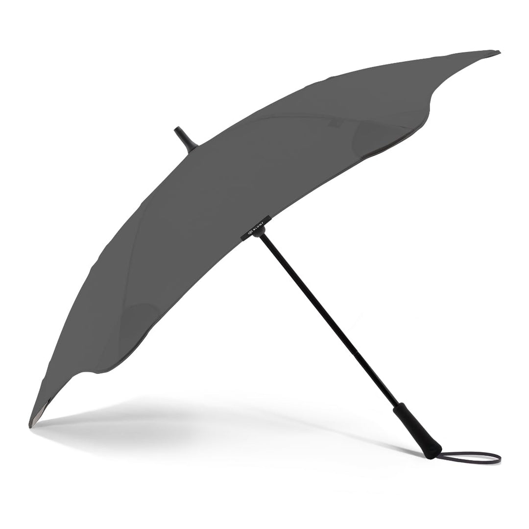 Blunt Executive Stockschirm Regenschirm grau | gross & sturmfest für 2 Personen – 138 cm Ø | Innovat