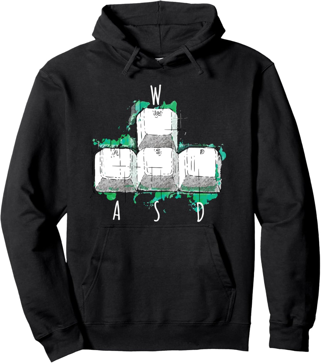 Gamer Wash für Gamer Pullover Hoodie