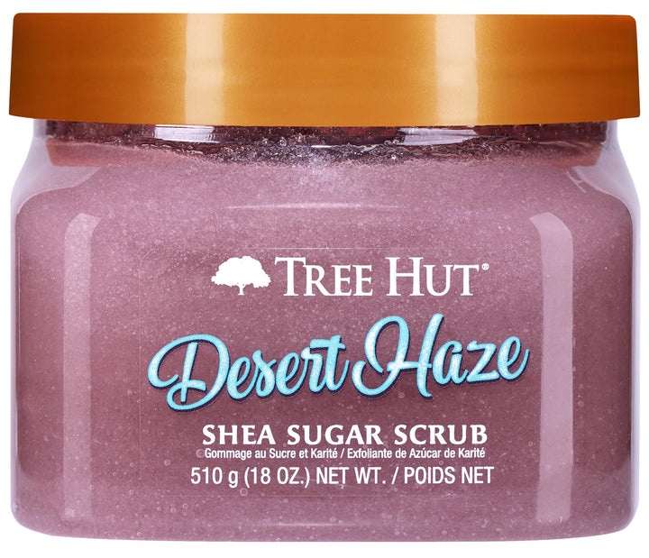 Tree Hut Desert Haze Shea Sugar Scrub, 510.3 g, Ultra Hydrating and Peeling Scrub for Nourishing Ess