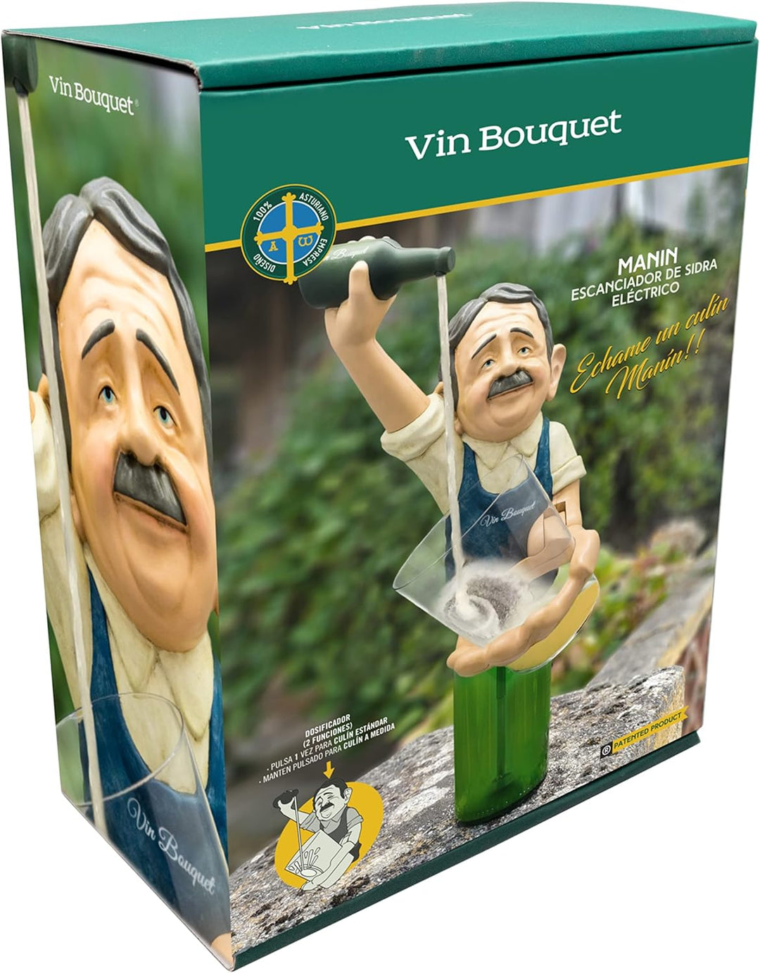 VB VIN BOUQUET FIA 850 Elektrischer Ausgiesser, Hohe Qualität, grün