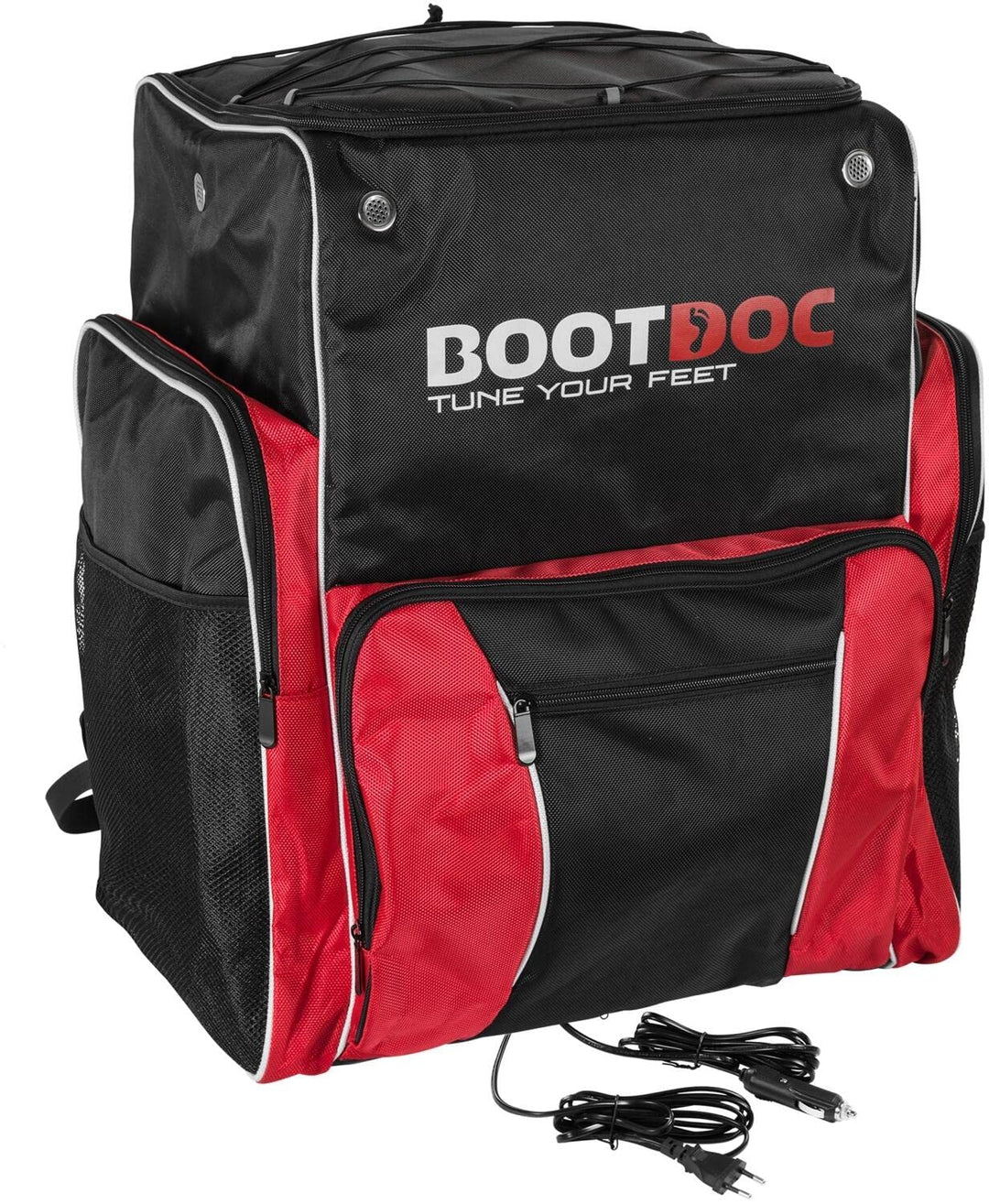 BootDoc Heated Racing Bag Pro beheizbare Tasche (schwarz/rot/weiss)
