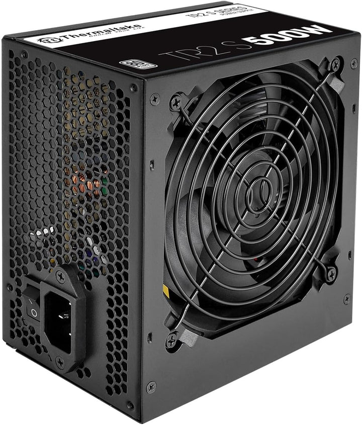 Thermaltake TR2 S 500W | PC-ATX-Netzteil | 80-Plus | leiser 120 Lüfter | EU zertifiziert | schwarz,