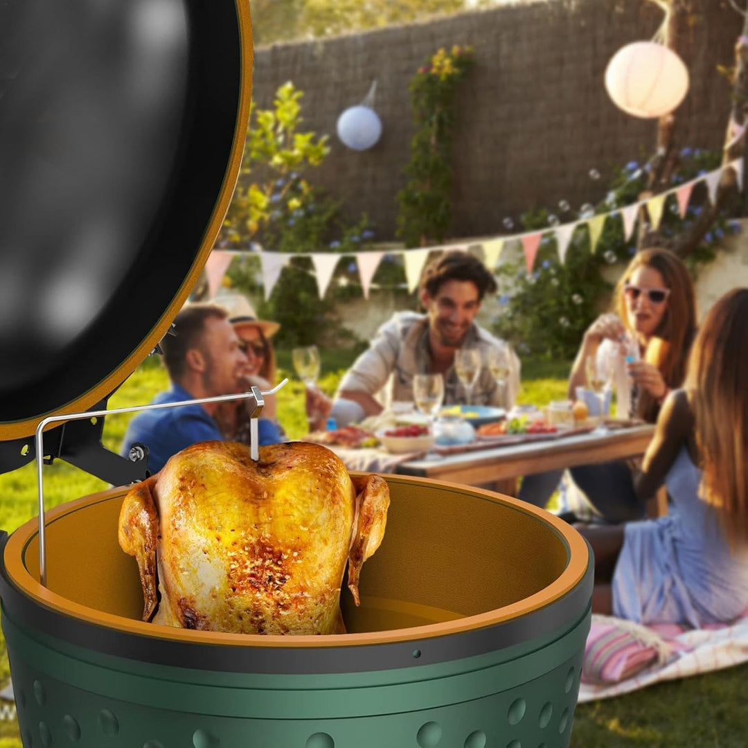 Truthahn-Fritteusen-Zubehör, Aluminium, Truthahn-Hühnerregal, Truthahn-Geflügel-Fritteuse, Hühnerbra