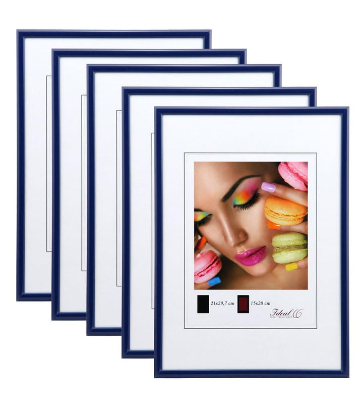 IDEAL TREND New Lifestyle Set Bilderrahmen Wanddeko Collage Poster Rahmen 2er 3er 5er Pack: Farbe: 5