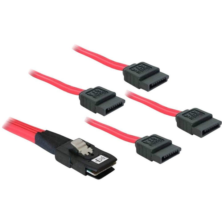Delock Kabel Mini SAS SFF-8087 > 4 x SATA 7 Pin 0, 5 m 1, 1