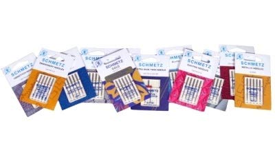 Nähmaschinennadeln von Schmetz Germany - 30 verschiedene Packungen, Typen & Grössen inklusive Univer