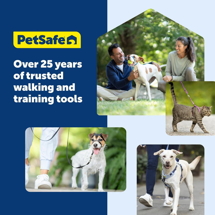 PetSafe Easy Walk Hundegeschirr. schwarz/silber Medium/Large, schwarz/silber Medium/Large