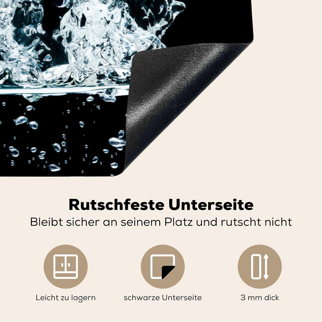 Herdabdeckplatte Einteilig Induktionsmatte Küche Abdeckung Ceranfeld Herd Abdeckplatte Deko Vinyl Ma