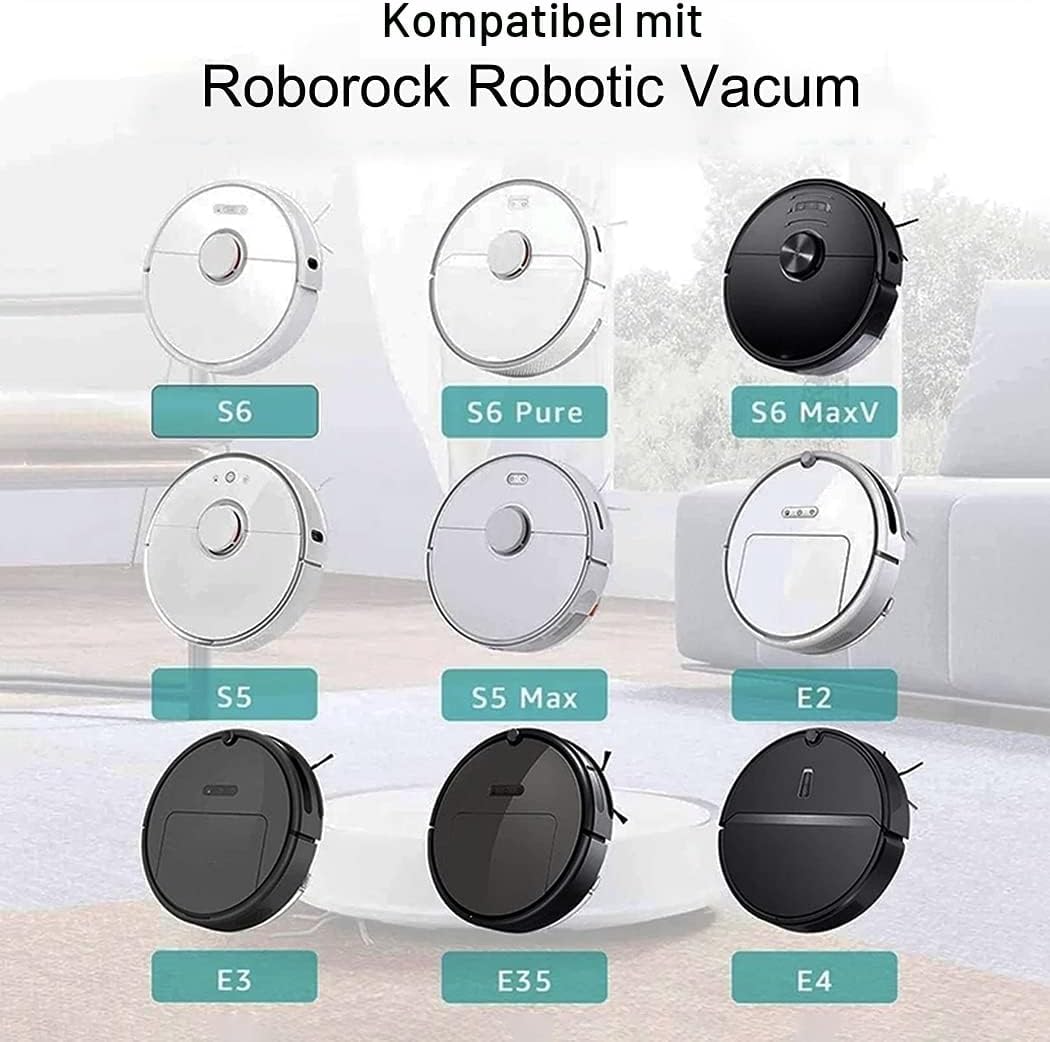 20 Stück Zubehör Ersatzteile für Xiaomi Roborock S5 max S6 Pure S6 maxV Staubsauger-Teile Ersatzteil