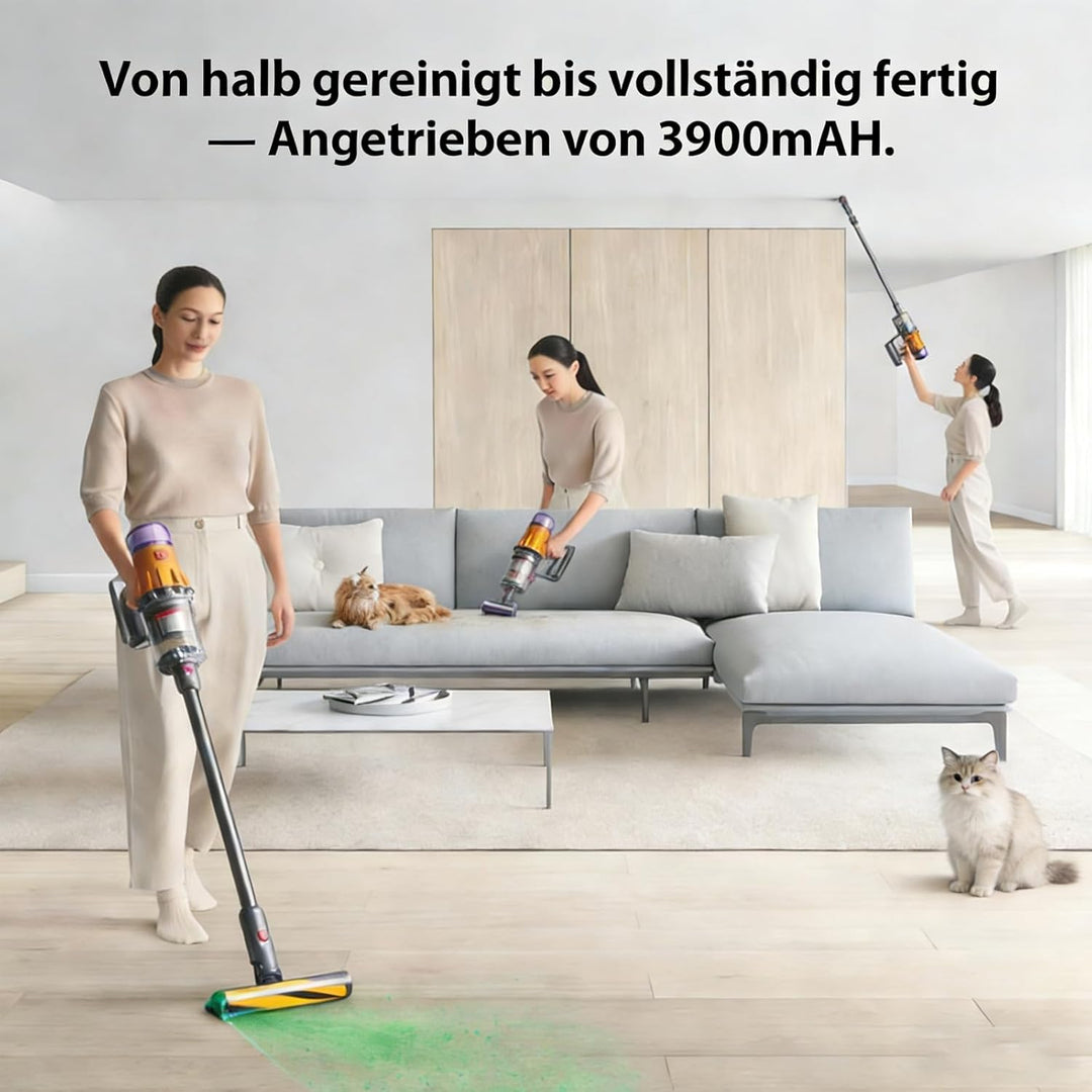 V12 SV34 SV20 SV46 Akku für Dyson (Schwarz), Schwarz