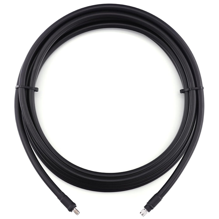 2m SMA Stecker auf SMA Buchse Antennenkabel – 8D-FB Ultra-Verlustarmes Ø11.1mm Verlängerungskabel (5
