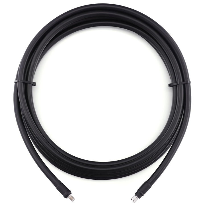 30m SMA Stecker auf SMA Buchse Antennenkabel – 8D-FB Ultra-Verlustarmes Ø11.1mm Verlängerungskabel (