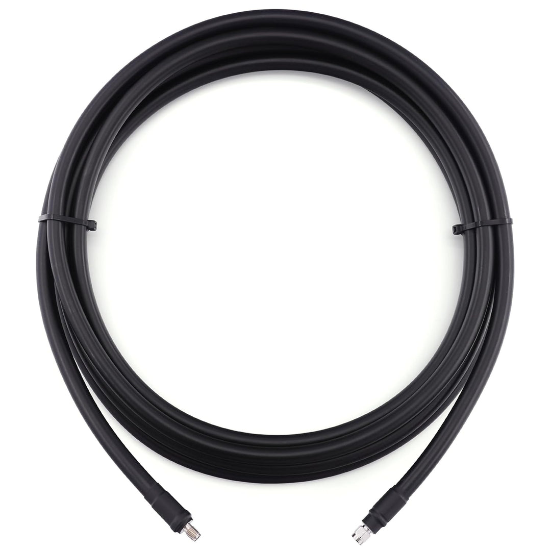 1m SMA Stecker auf SMA Buchse Antennenkabel – 8D-FB Ultra-Verlustarmes Ø11.1mm Verlängerungskabel (5