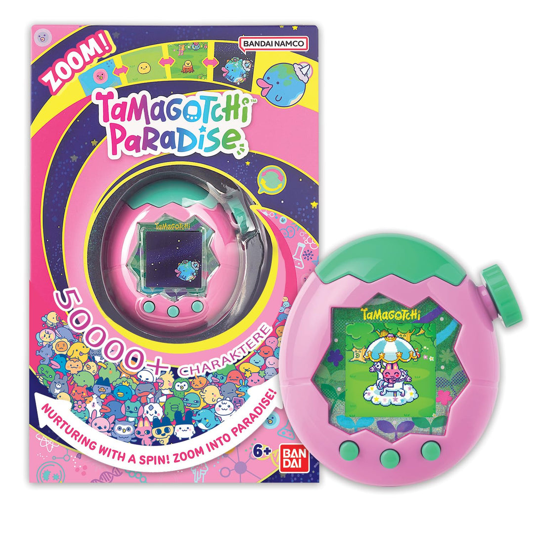 Bandai - Tamagotchi Paradise Erde - Virtuelles Haustier zum Aufziehen - Tamagotchi Interaktives Spie