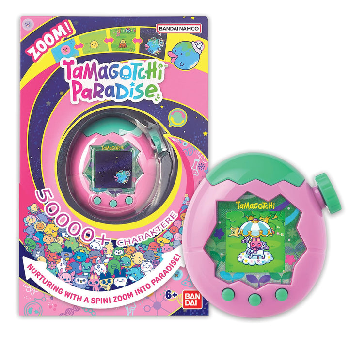Bandai - Tamagotchi Paradise Erde - Virtuelles Haustier zum Aufziehen - Tamagotchi Interaktives Spie