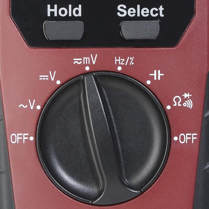 Testboy Pocket 100 Digital-Multimeter (Klein und handlich, Spannungsmessung bis 600 V AC/DC, LC-Disp