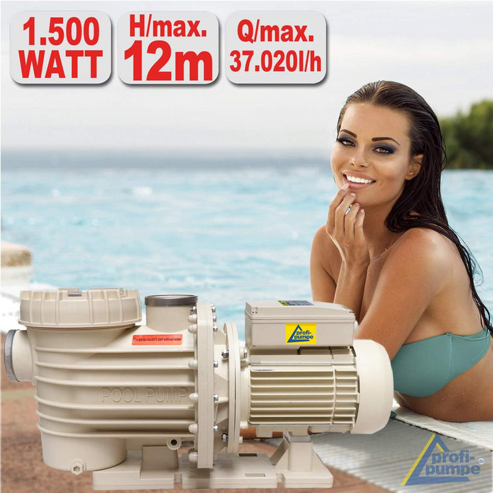 Schwimmbadpumpe POOL-STAR Filterpumpe POOLPUMPE Schwimmbad, Swimmingpool, energiesparsam zuverlässig