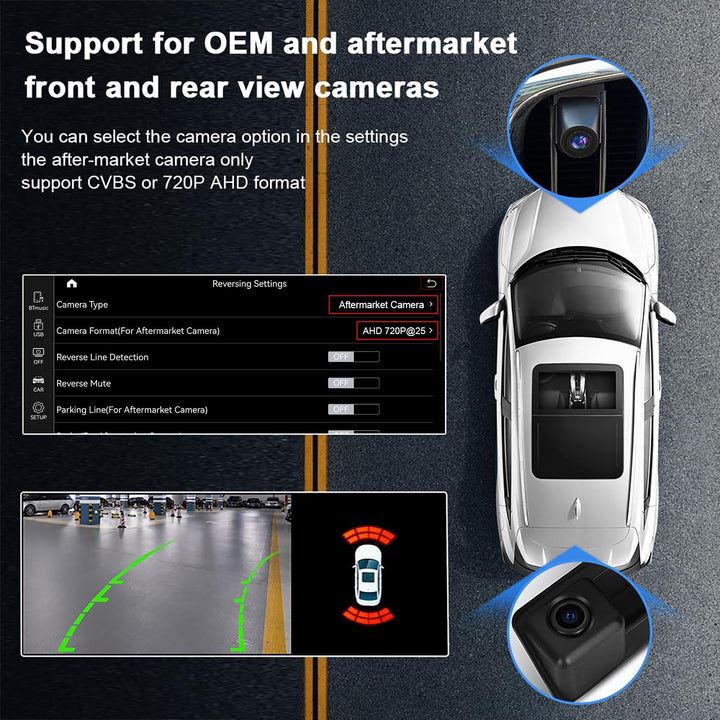 PEMP Vertical Screen 10.25 Android 11 Auto Carplay, Snapdragon662 8 Core 4G 64GB Android Screen Nur