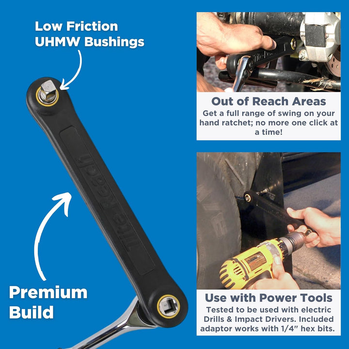 TITE-REACH Do-It-Yourself 9,5 cm Verlängerungs-Schraubenschlüssel