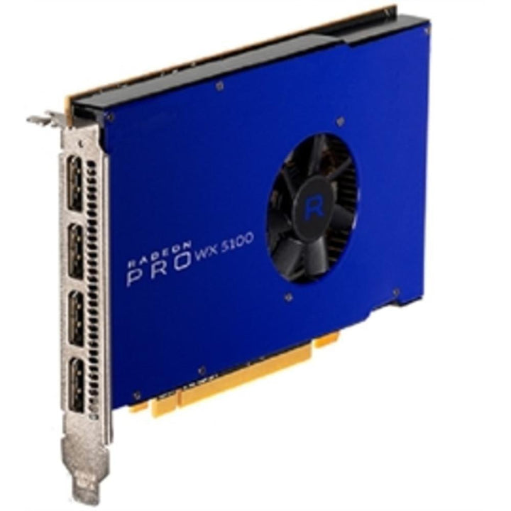 AMD – FirePro Radeon Pro WX 5100 8 GB PCIe 3.0 16 x 4 x DP Retail in GPU-Speicher