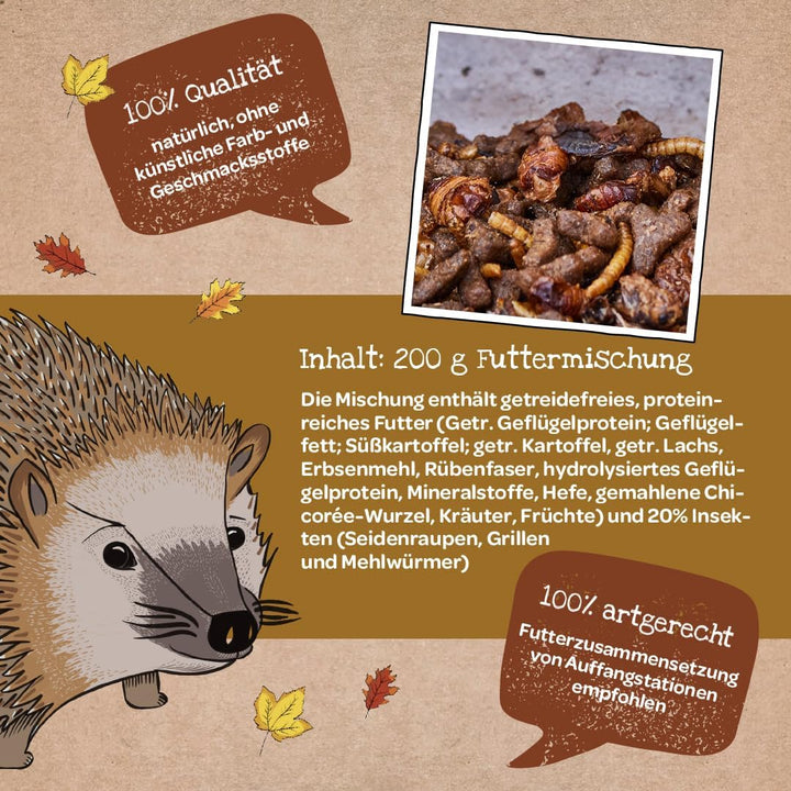 Die Stadtgärtner – Geschenkset Tierfutter I Mit Freiluftbuffet + kleine Mahlzeit für Vögel, Igel & E