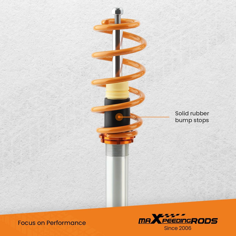 maXpeedingrods Gewindefahrwerk für GOLF 5 für PASSAT 3C /3CC für A3 8P Coilover