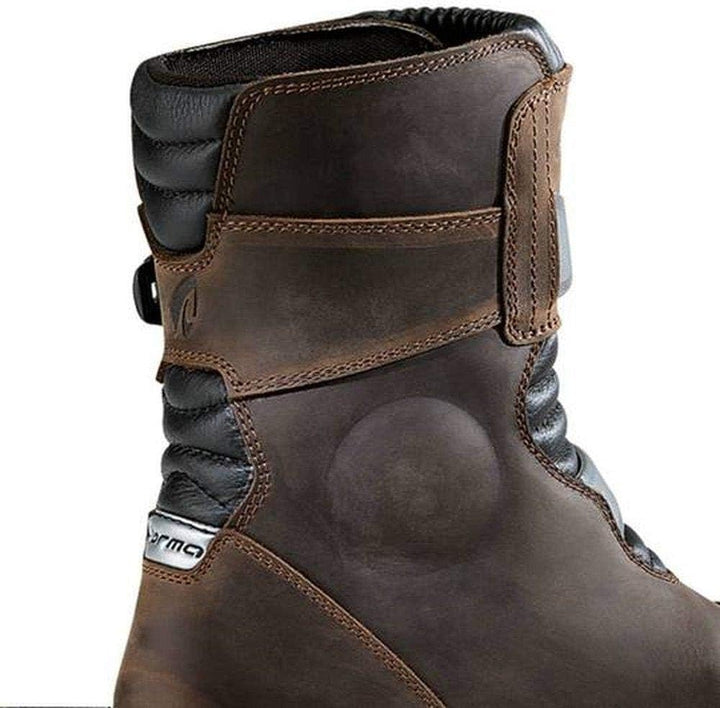 FORMA Stiefel Moto Adventure low WP Eichzulassung CE, Braun 43 EU, 43 EU