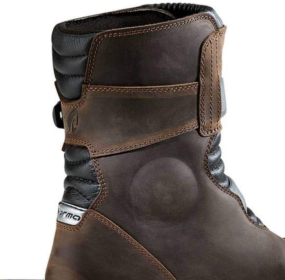 FORMA Stiefel Moto Adventure low WP Eichzulassung CE, Braun 47 EU, 47 EU