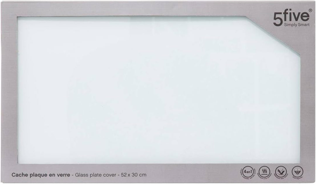 5five - abdeckplatte aus glas 52x32cm Modell A, Modell A