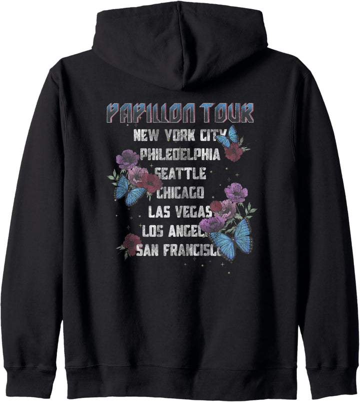 Papillon Tour Butterflies & Moon Kapuzenjacke