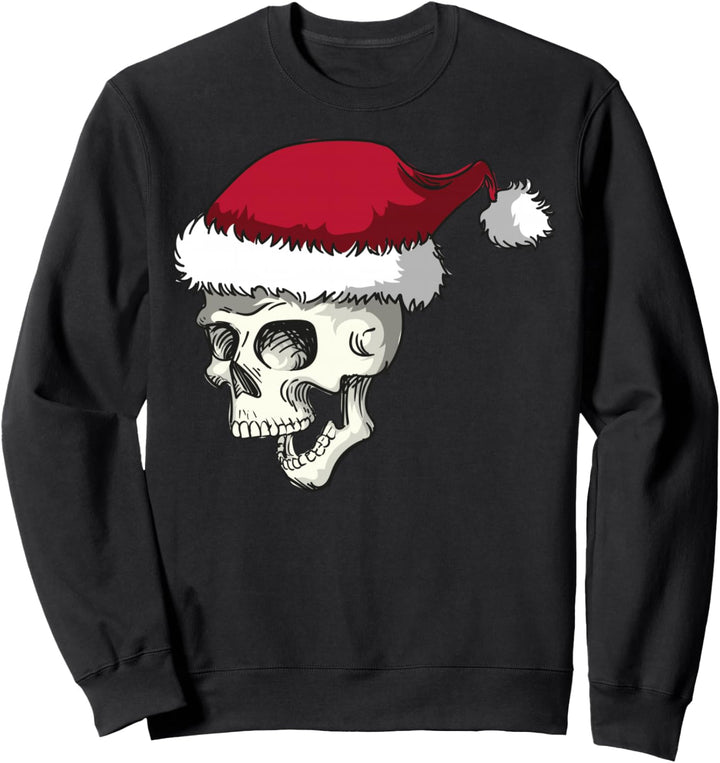 Totenkopf mit Mütze Sweatshirt