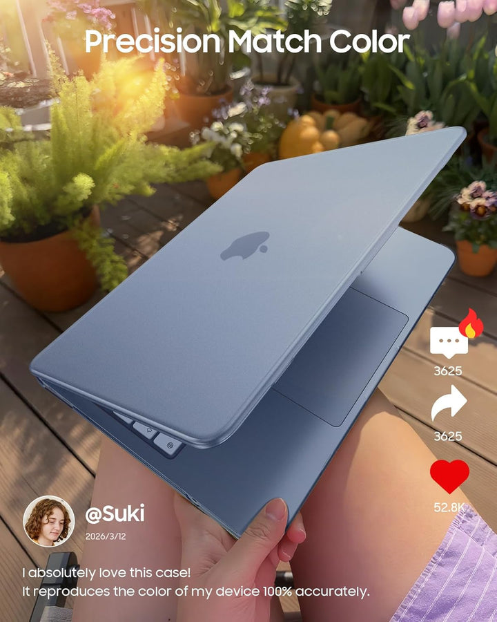 Fintie Hülle Kompatibel mit MacBook Neo 13 Zoll A3404 A18 Pro Chip, [100% Entspricht der Offiziellen