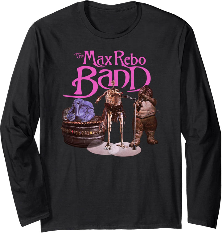 Star Wars Max Rebo Band Poster Langarmshirt