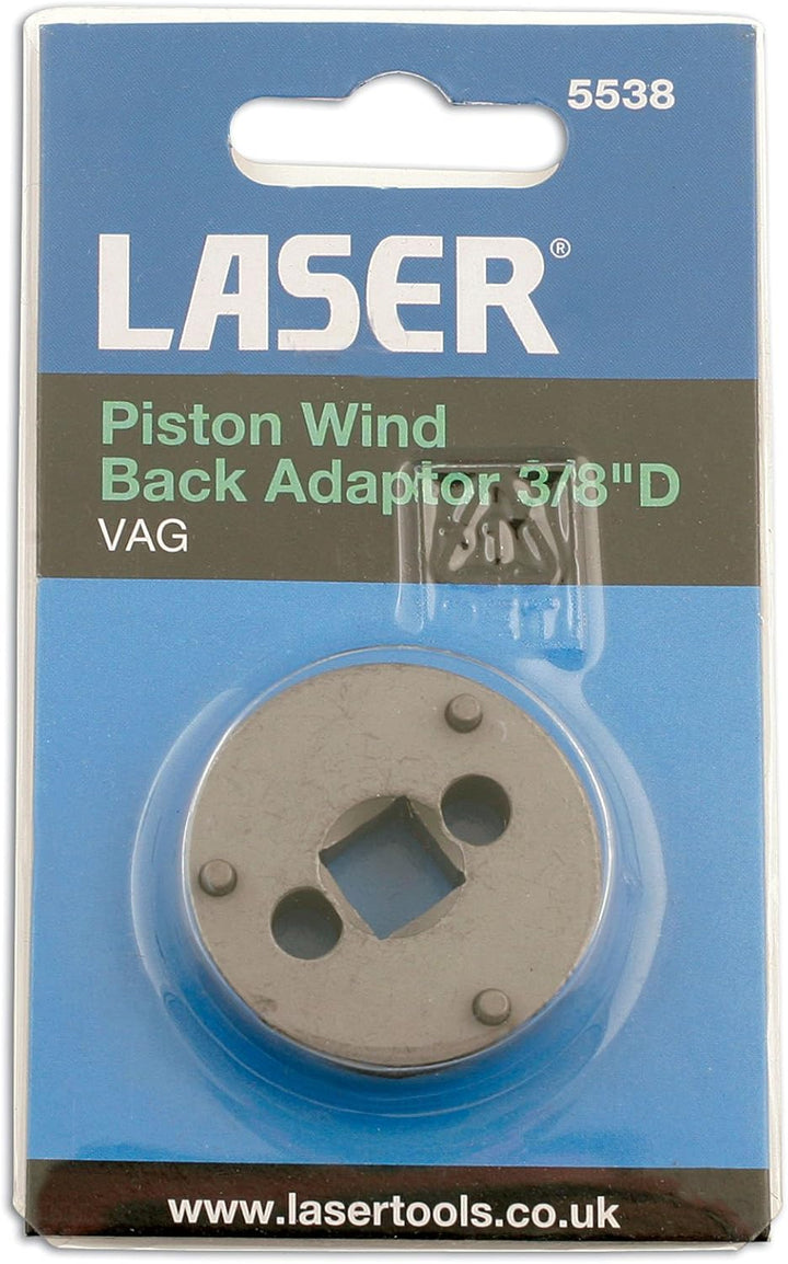 Laser 5538 Bremskolbenrückstelladapter, 3 Löcher, für VAG-Fahrzeuge
