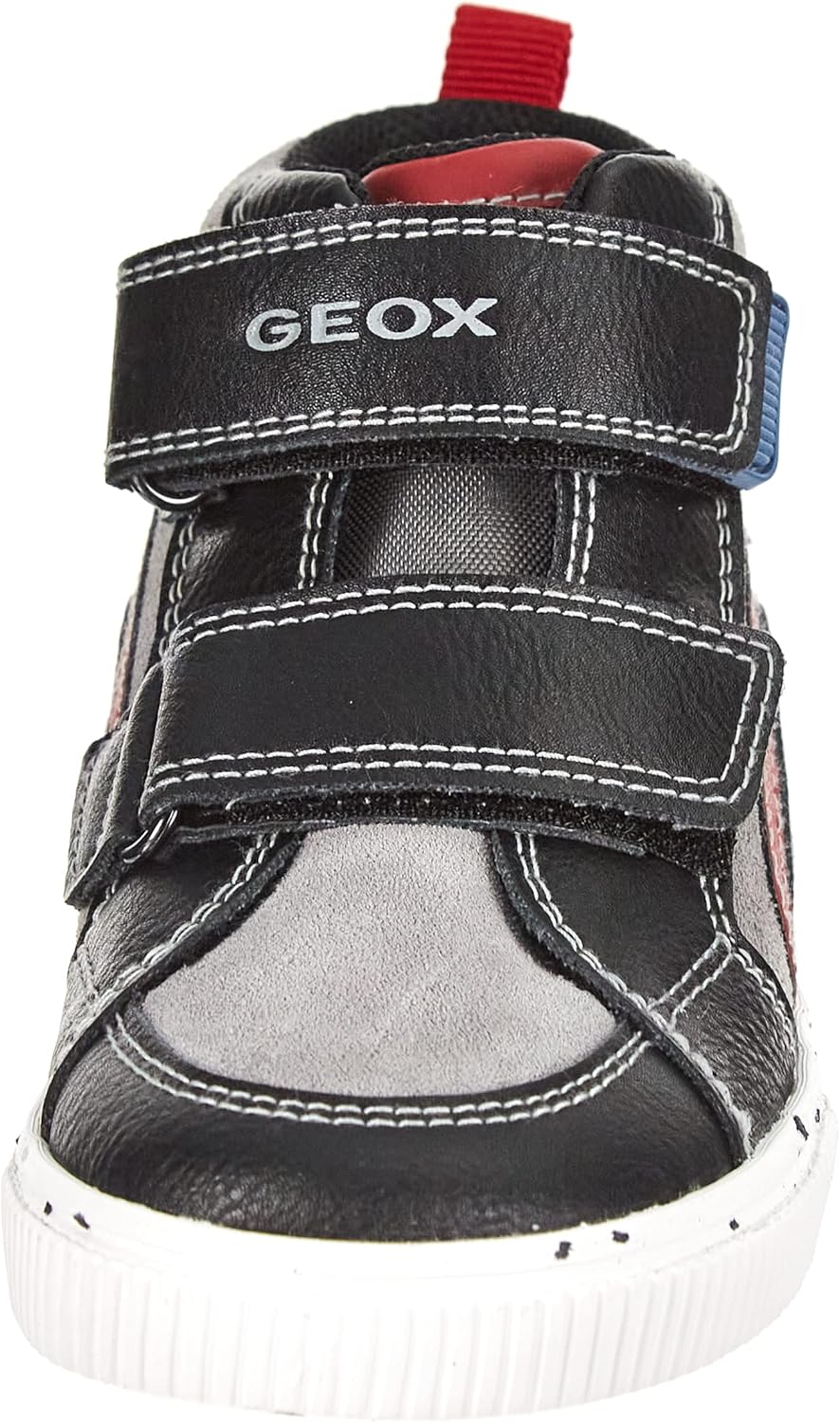 Geox Baby-Jungen B Kilwi Boy C' Sneaker, 22 EU Black Dk Red