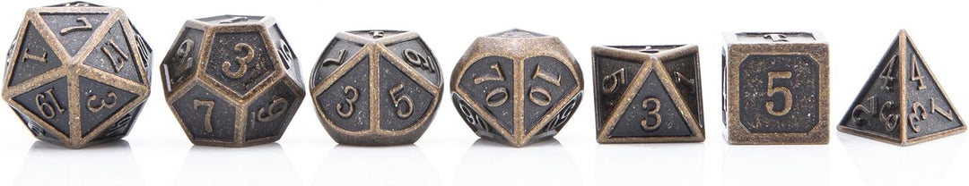 Melia Games RPG Würfelmatte zum Rollen inklusive Würfel Set - handgefertigte Würfelunterlage aus Ech