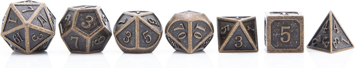 Melia Games RPG Würfelmatte zum Rollen inklusive Würfel Set - handgefertigte Würfelunterlage aus Ech