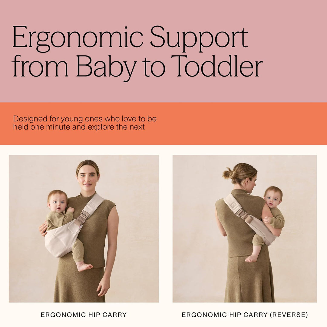 Ergobaby Upsie Sling Babyhüfttrage, Ergonomische Hüfttrage für Babys und Kleinkinder ab 6 Monaten (7