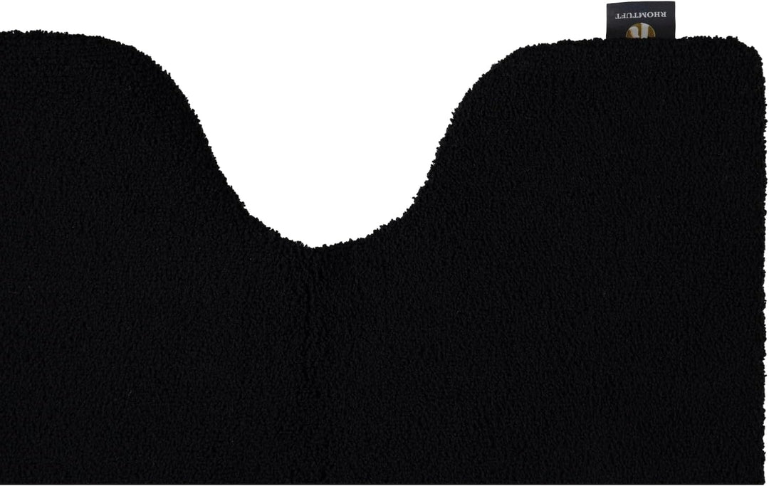 Rhomtuft Badteppiche Square Cardinal - 349 Toilettenvorlage mit Ausschnitt 55x60 cm, Toilettenvorlag