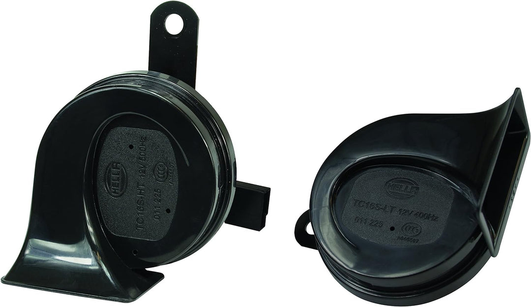 HELLA 012010901 Trompetenhupe, 12 V, Schwarz (Toyota) schwarz Toyota, schwarz Toyota