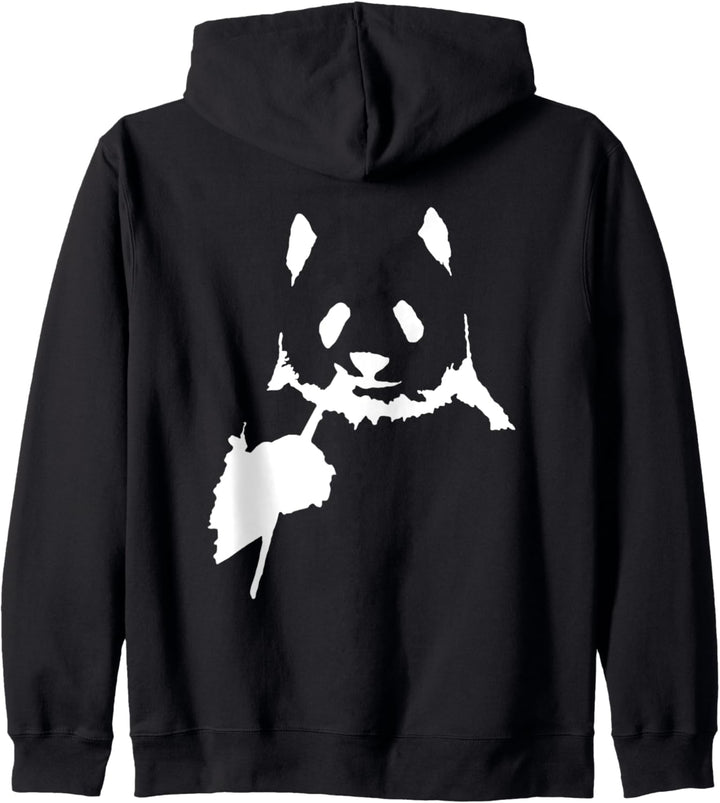 Cooler & lustiger Peeking Pandabär Wasserfarben Kapuzenjacke