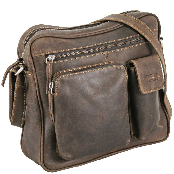 Greenland Nature Westcoast Umhängetasche Leder 29 cm