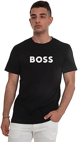 BOSS Herren Rn Beach_T_Shirt, Black1
