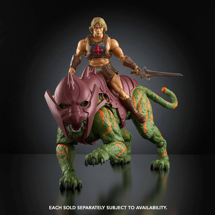 Masters of the Universe Chronicles Actionfigur Battle Cat, Massstab 1:12, detailgetreu zum Film von