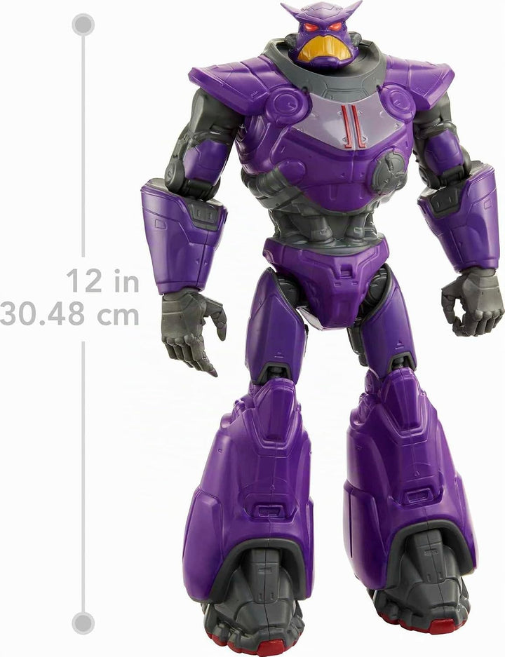 Buzz Lightyear HHJ75 - grosse Zurg Actionfigur, 35 cm grosses authentisches Filmspielzeug 11 bewegli
